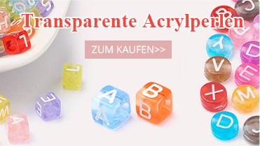 Transparente Acrylperlen