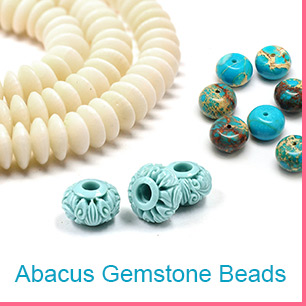Abacus Gemstone Beads