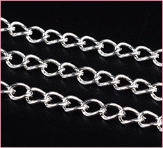 5mm Iron Curb Chains with Spool