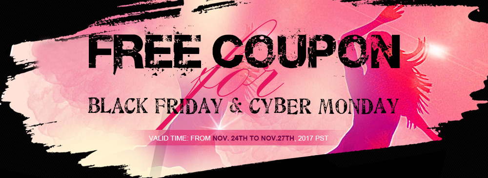 Free Coupon For Black Friday & Cyber Monday
